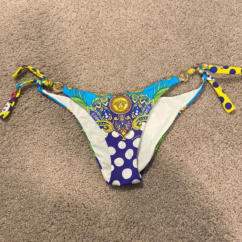 Versace Swim Bottoms with Medusa details